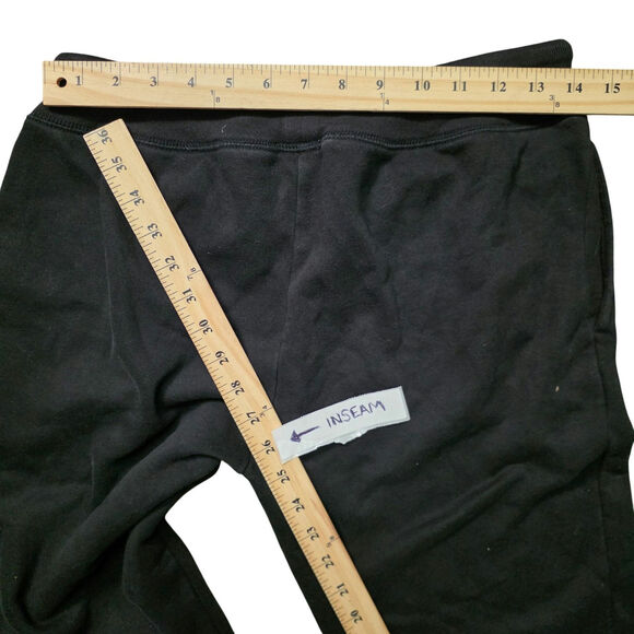 GAP Sweatpants Men Small Black Logo Drawstring Jogger Casual - Picture 6 of 6